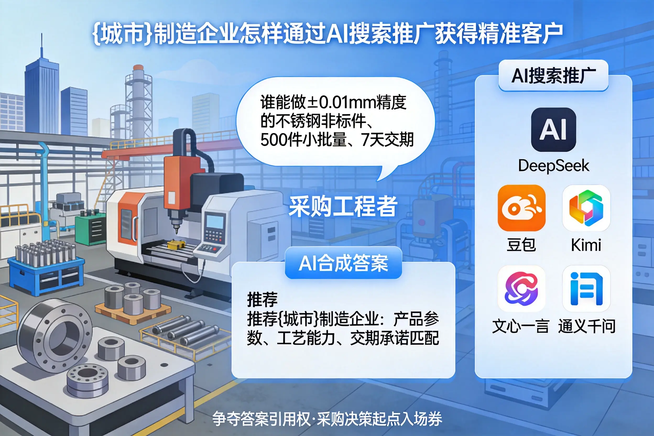 天水制造企业怎样通过AI搜索推广获得精准客户