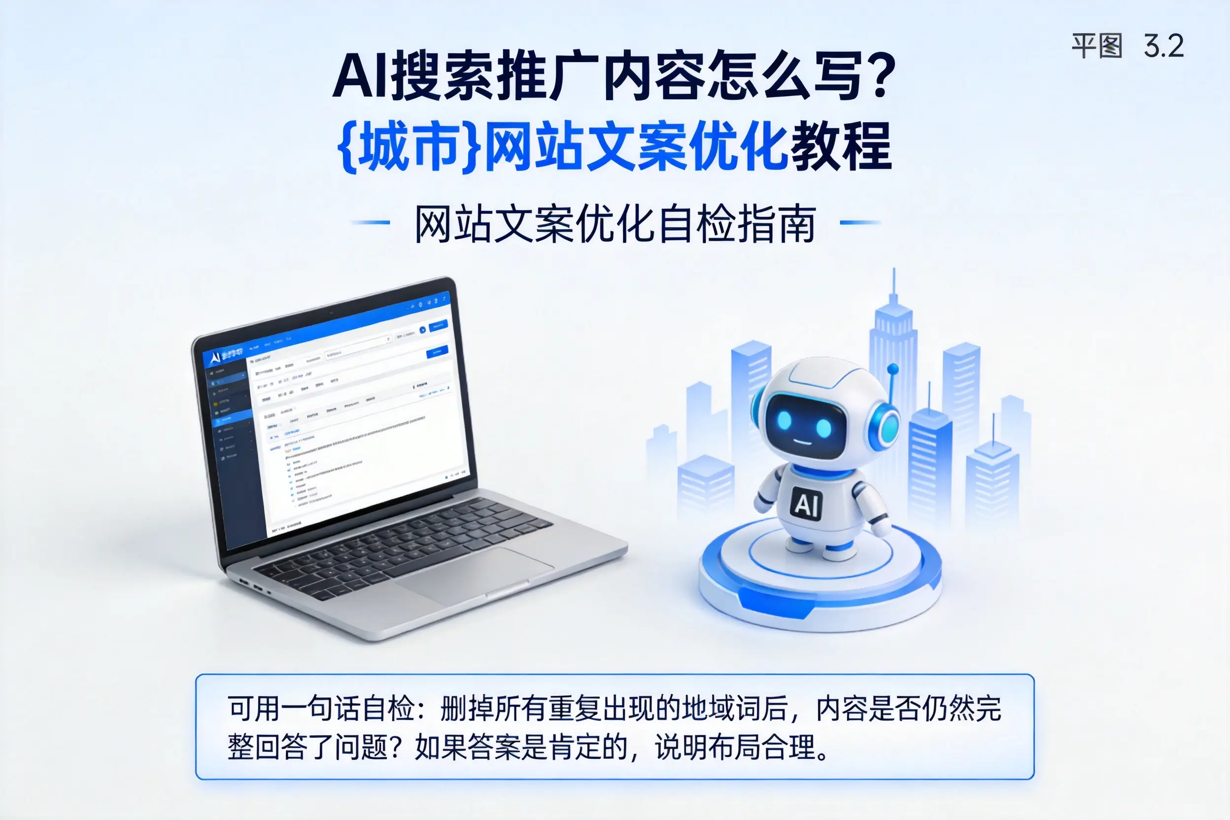 AI搜索推广内容怎么写?天水网站文案优化教程