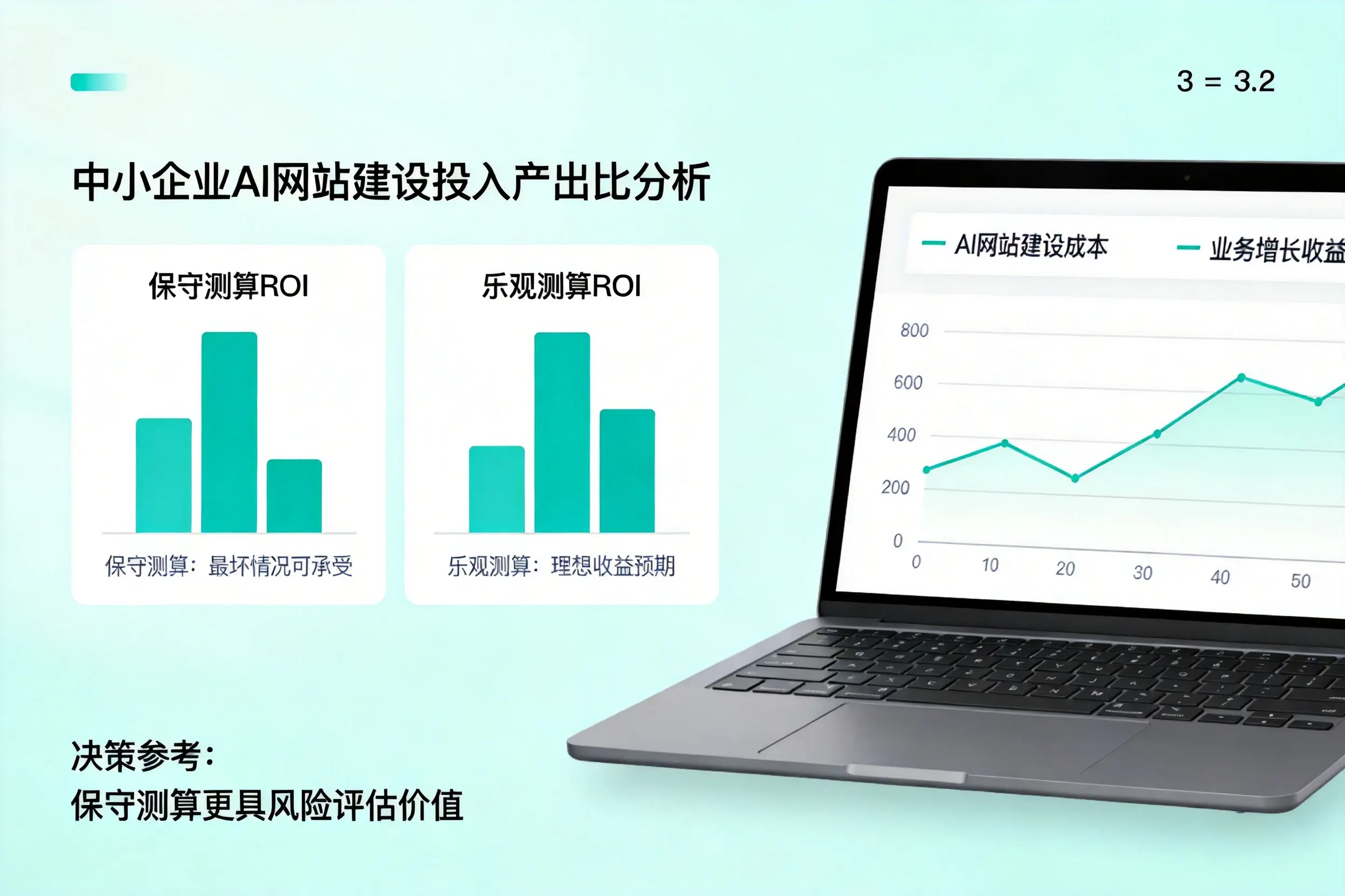 天水中小企业AI网站建设投入产出比怎么算？先看这份分析