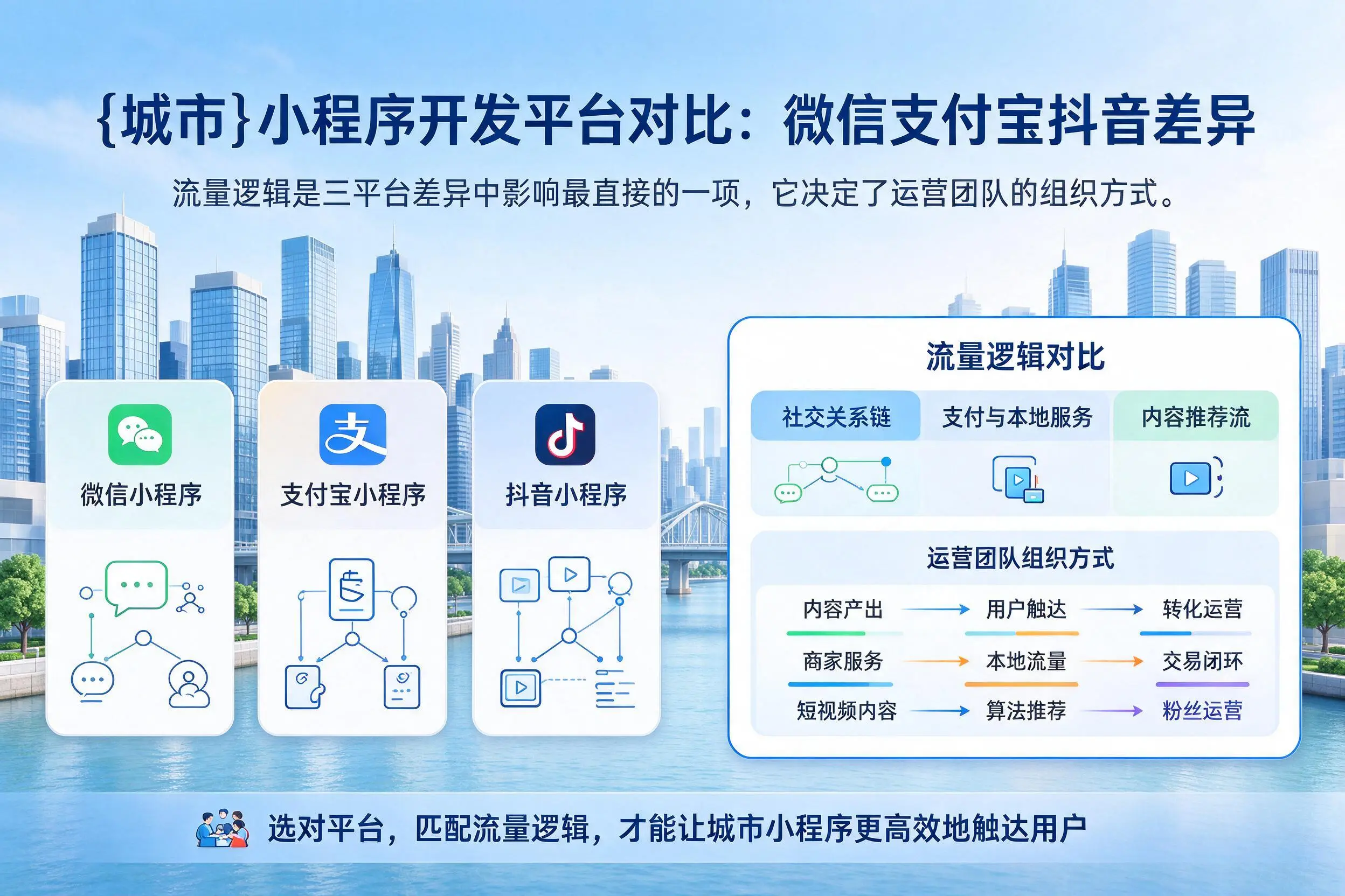 天水小程序开发平台对比:微信支付宝抖音差异